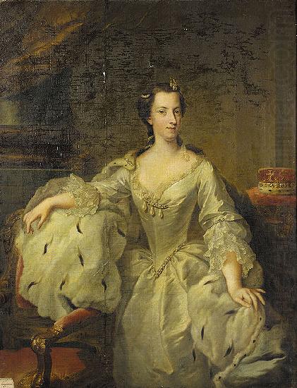 TISCHBEIN, Johann Heinrich Wilhelm Portrait of Mary of Great Britain china oil painting image